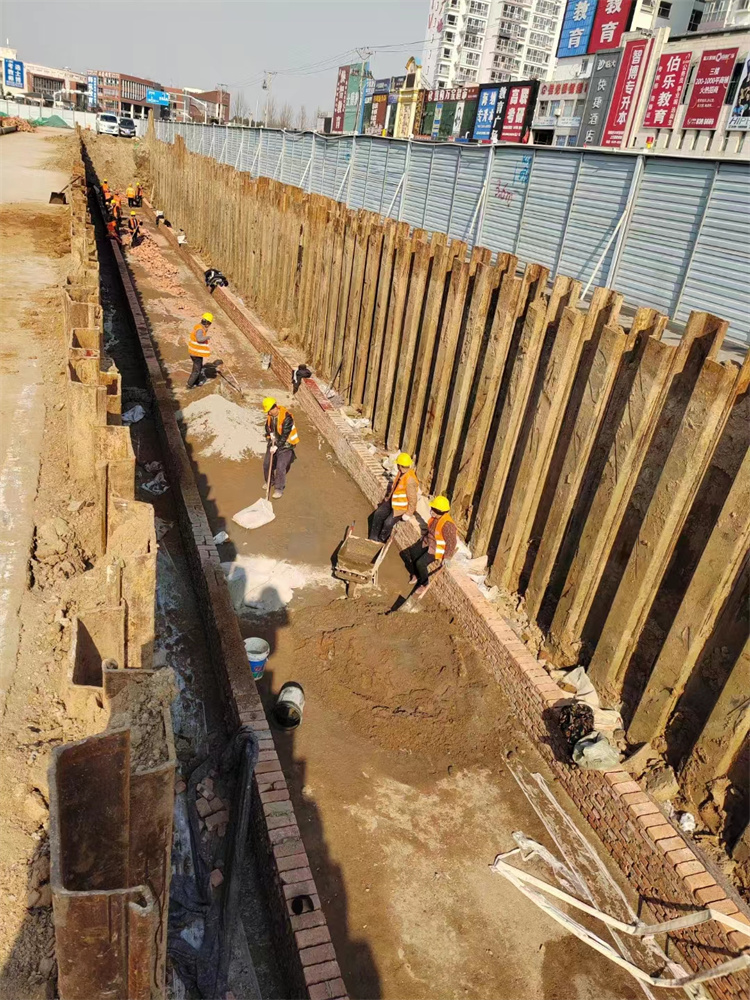 濟寧鋼板樁施工廠家